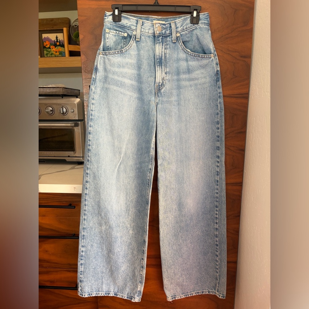 Levi's Cinch Baggy Wide Leg Jeans Size 27